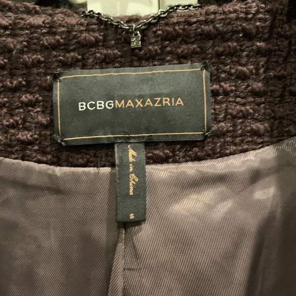 BCBG MaxAzria Heavy Brown Coat - Picture 4 of 7